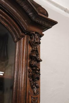 19th Century Italian Carved Oak Wood Majestic Antique Sideboard 1850s - 2372441