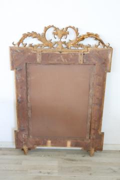 19th Century Italian Carved and Gilded Wood Antique Wall Mirror - 2520447