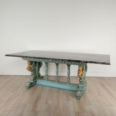 19th Century Italian Center Table with Levanto Marble Top - 3895947