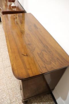 19th Century Italian Charles X Inlaid Walnut Antique Chest of Drawers Restored - 4194851