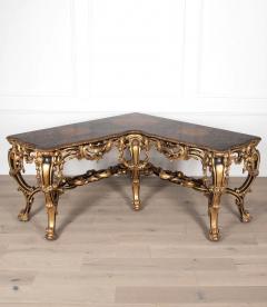 19th Century Italian Corner Console Table - 4638452