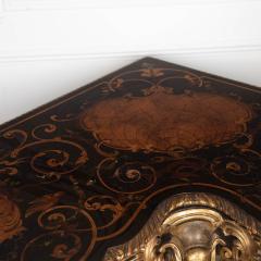 19th Century Italian Corner Console Table - 4638453