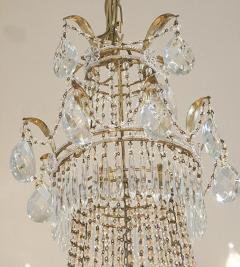 19th Century Italian Empire Crystal Chandelier - 778915