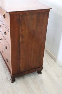 19th Century Italian Inlaid Walnut Antique Chest of Drawers - 3691055