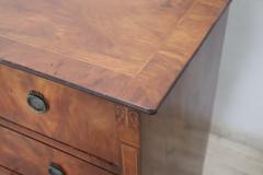 19th Century Italian Inlaid Walnut Antique Chest of Drawers - 3691056