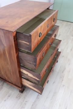 19th Century Italian Inlaid Walnut Antique Chest of Drawers - 3691058