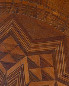 19th Century Italian Inlaid Walnut Center Table from Rolo - 4157176