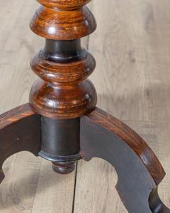 19th Century Italian Inlaid Walnut Center Table from Rolo - 4157189