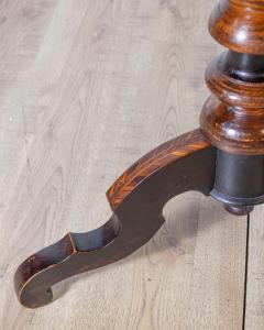 19th Century Italian Inlaid Walnut Center Table from Rolo - 4157197