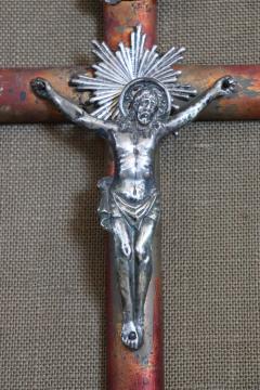 19th Century Italian Jesus Christ on the Cross Silver - 2644127