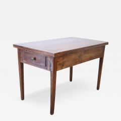 19th Century Italian Kitchen Table Poplar and Cherry Wood with Opening Top - 3188935