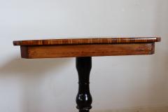 19th Century Italian Louis Philippe Inlay Walnut Chess Table or Side Table - 2670484