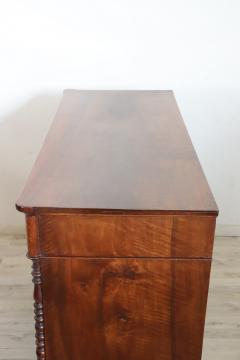 19th Century Italian Louis Philippe Solid Walnut Antique Chest of Drawers - 3914337