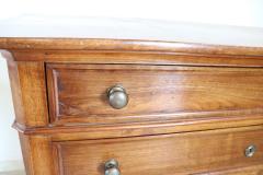 19th Century Italian Louis Philippe Walnut Antique Chest of Drawers or Dresser - 2550567