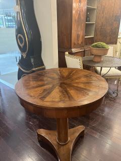 19th Century Italian Marquetry Pedestal Table - 4124191