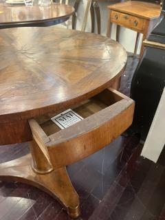 19th Century Italian Marquetry Pedestal Table - 4124193