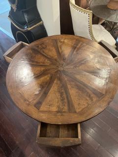 19th Century Italian Marquetry Pedestal Table - 4124195