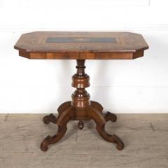 19th Century Italian Marquetry Tilt Top Table - 3559140