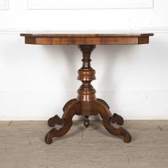 19th Century Italian Marquetry Tilt Top Table - 3559142