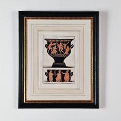 19th Century Italian Print of Ancient Greek Pottery - 3345968