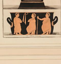 19th Century Italian Print of Ancient Greek Pottery - 3345971