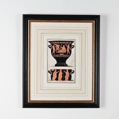 19th Century Italian Print of Ancient Greek Pottery - 3345972