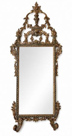 19th Century Italian Rococo Mecca Gilded Mirror Piedmont Italy - 4704930