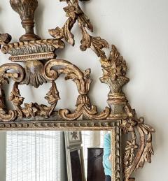 19th Century Italian Rococo Mecca Gilded Mirror Piedmont Italy - 4704934