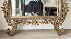 19th Century Italian Rococo Mecca Gilded Mirror Piedmont Italy - 4704935