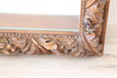 19th Century Italian Shelves with Antique Carved Walnut Frame - 2202346