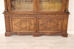 19th Century Italian Solid Fir Wood Large Bookcase - 2257405