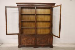 19th Century Italian Solid Fir Wood Large Bookcase - 2257410