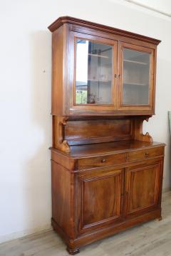 19th Century Italian Solid Walnut Antique Sideboard - 3293530