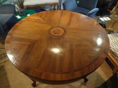 19th Century Italian Walnut Center Table Or Game Table - 3649543