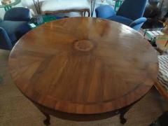 19th Century Italian Walnut Center Table Or Game Table - 3649554