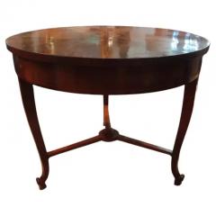 19th Century Italian Walnut Center Table Or Game Table - 3649678