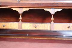 19th Century Italian Walnut Desk with Roll Top - 4220708