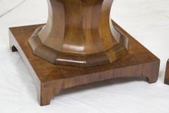 19th Century Italian Walnut Pedestal Cabinets A Pair - 2314145