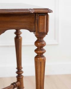 19th Century Italian Walnut Writing Desk Neoclassical Design - 4599644