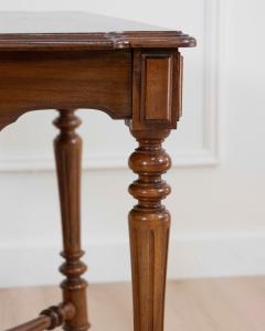 19th Century Italian Walnut Writing Desk Neoclassical Design - 4599645