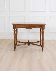19th Century Italian Walnut Writing Desk Neoclassical Design - 4599648