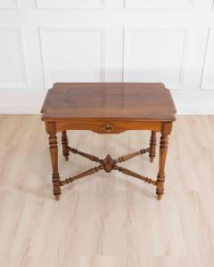 19th Century Italian Walnut Writing Desk Neoclassical Design - 4599692