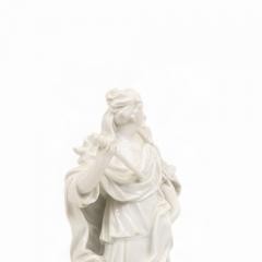 19th Century Italian White Porcelain Decorative Sculpture of Monarchy - 4463180