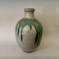 19th Century Japanese Celedon Glazed Jar - 4380281