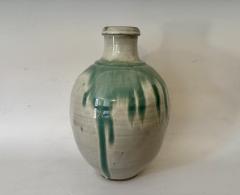 19th Century Japanese Celedon Glazed Jar - 4380282