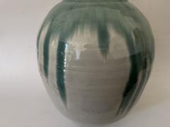 19th Century Japanese Celedon Glazed Jar - 4380283