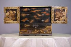 19th Century Japanese Lacquer Miniature Cabinet - 2548708