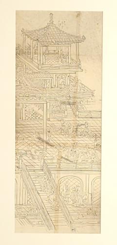 19th Century Japanese Study for a Screen - 3261994