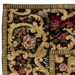 19th Century Karabagh Floral Design Handmade Wool Rug Size Adjusted  - 2461579
