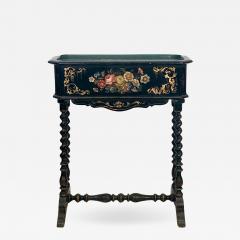 19th Century Lacquer and Painted Planter Circa 1890 - 1536525